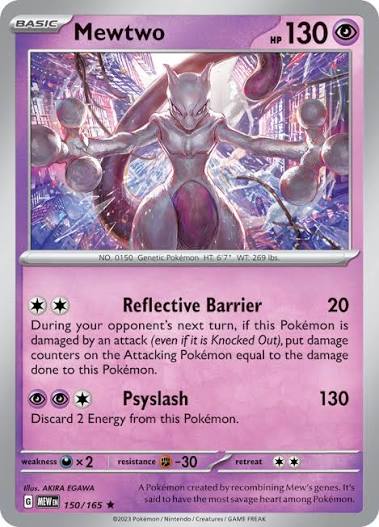 Mewtwo 150/165 Holo