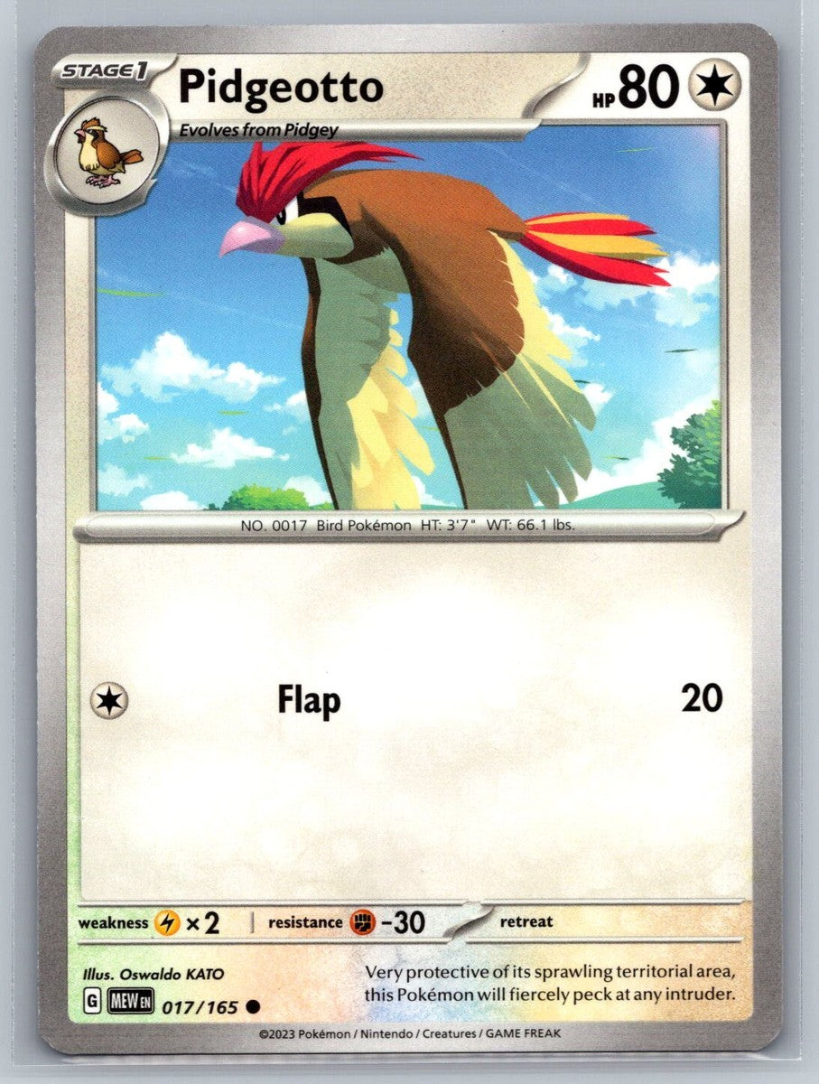 Pidgeotto 017/165