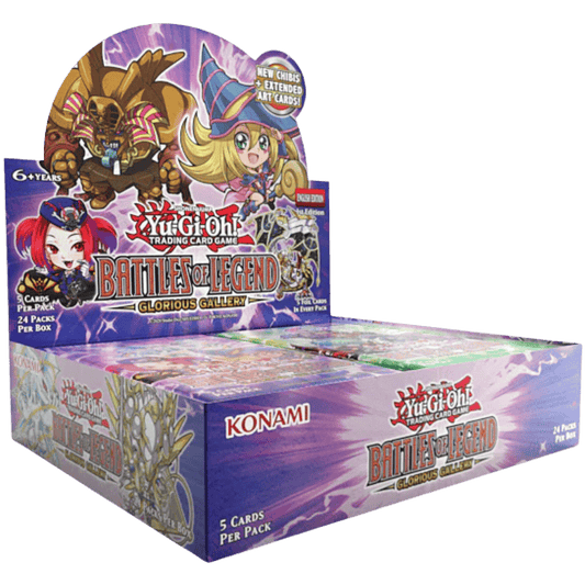 Yu-Gi-Oh! Battles of Legend Glorious Gallry 24ct - Sealed Booster Box