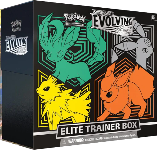 Pokemon TCG - Sword & Shield Evolving Skies UMBREON Elite Trainer Box