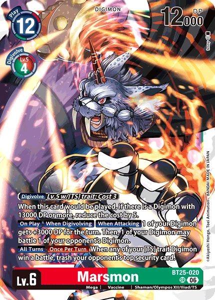 Marsmon - BT25-020 SR - DIGIMON
