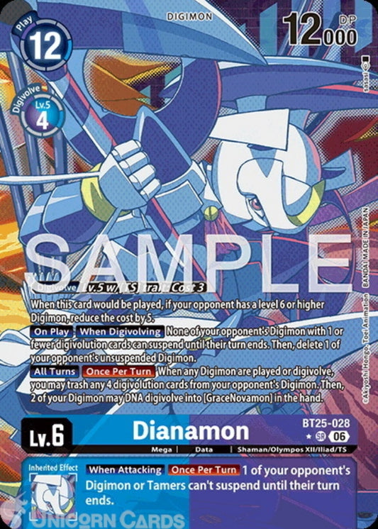 Dianamon - BT25-028 SR - DIGIMON