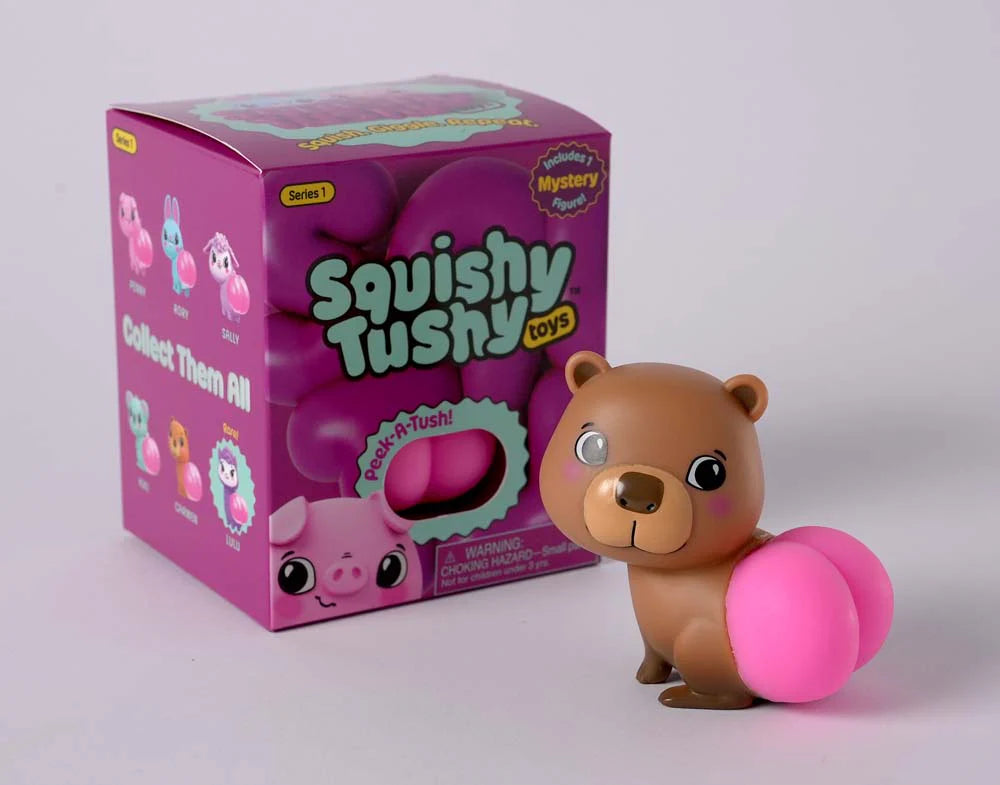 Squishy Tushy Toys - Series 1 Blind Box Vinyl Figure (Single Unit)