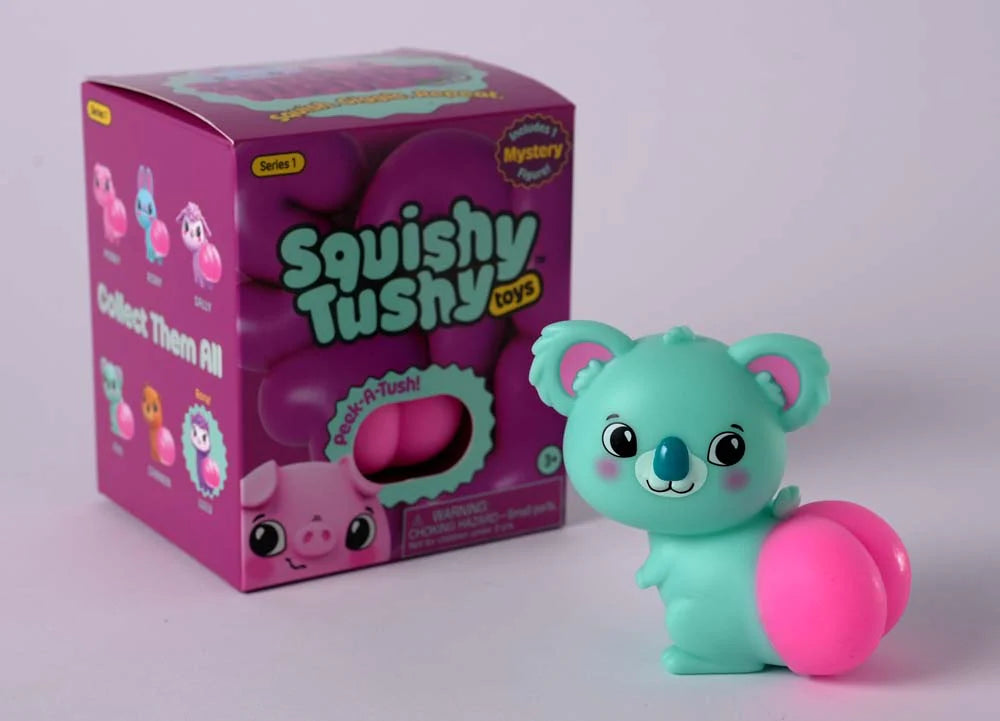 Squishy Tushy Toys - Series 1 Blind Box Vinyl Figure (Single Unit)