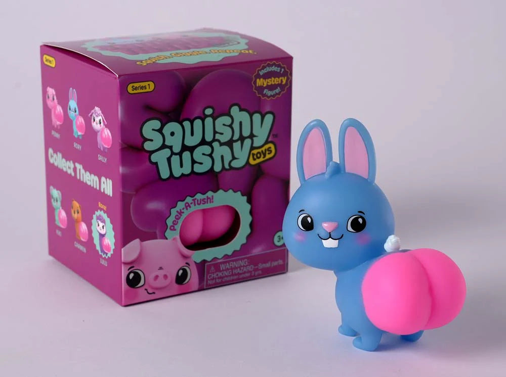 Squishy Tushy Toys - Series 1 Blind Box Vinyl Figure (Single Unit)