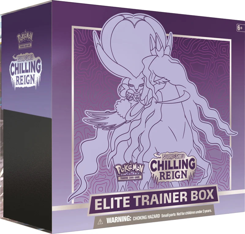 Pokemon TCG - Chilling Reign Elite Trainer Box Shadow Rider Calyrex