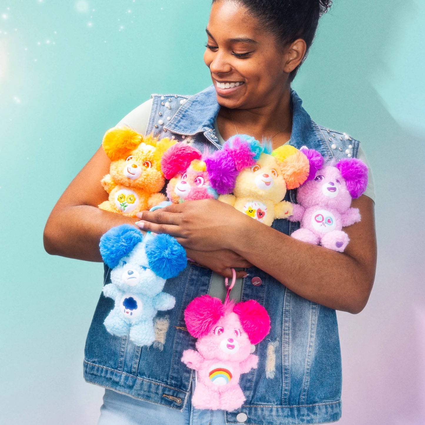 Care Bears Sugar Cuties Plush Keychain Blind Box