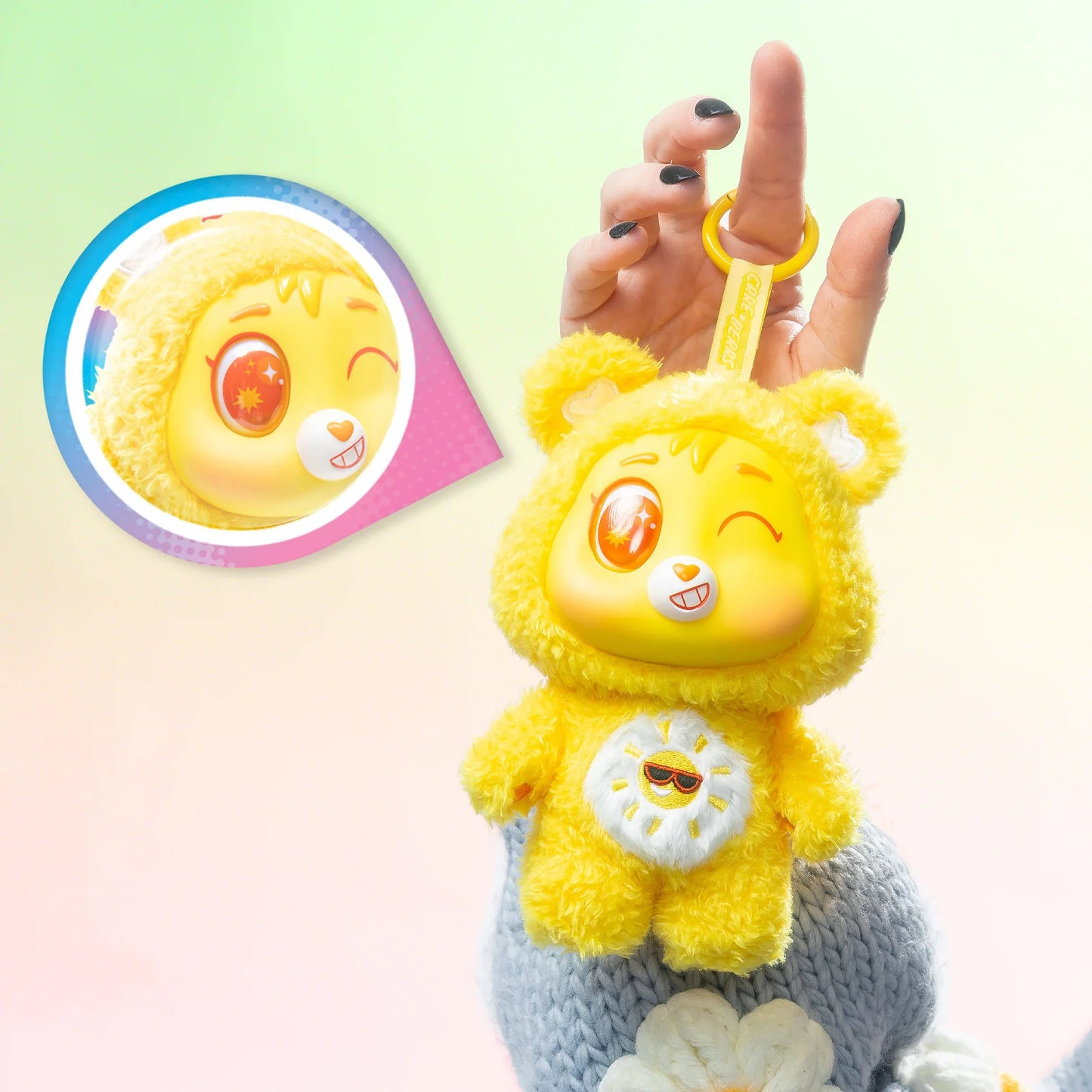 Care Bears Caring Cuties Plush Keychain Blind Box