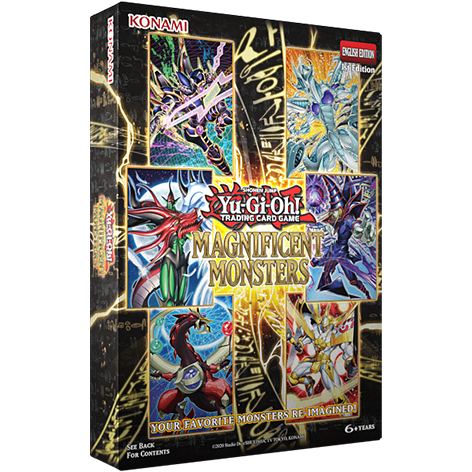 Yu-Gi-Oh! Magnificent Monsters 3-Pack Tuckbox