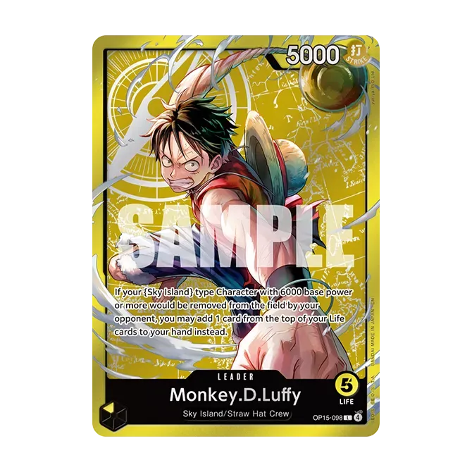 One Piece Card Game - Set Sail Deck Set SD-01 *Pre Order* Contains OP-17 Pack