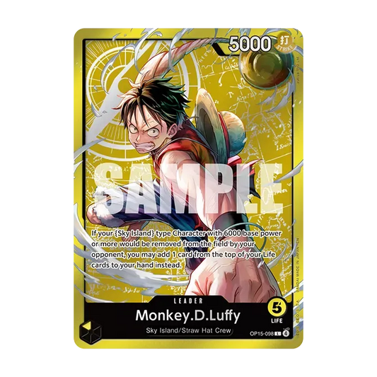 One Piece Card Game - Set Sail Deck Set SD-01 *Pre Order* Contains OP-17 Pack