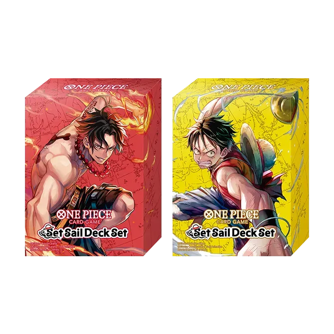 One Piece Card Game - Set Sail Deck Set SD-01 *Pre Order* Contains OP-17 Pack