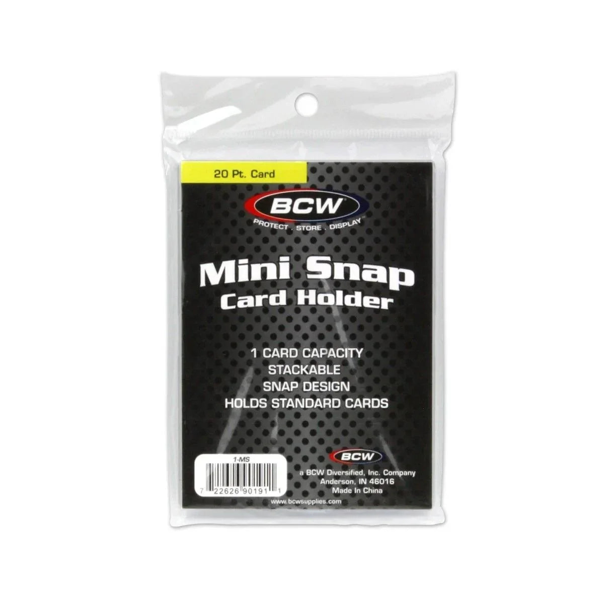 Mini Snap Card Holder - BCW