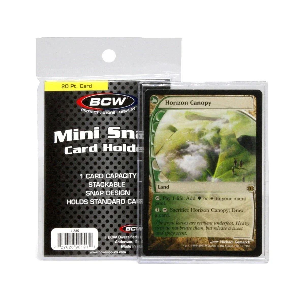 Mini Snap Card Holder - BCW