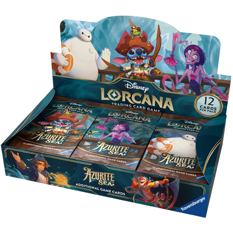 Disney Lorcana – S6 Azurite Sea Booster Box