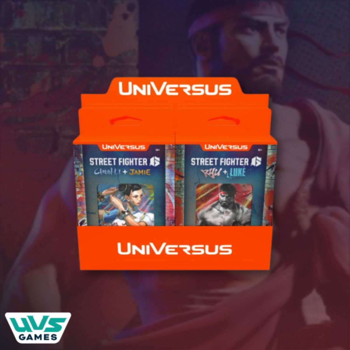 Universus TCG - Street Fighter 6 - Challenger Series 2 Display