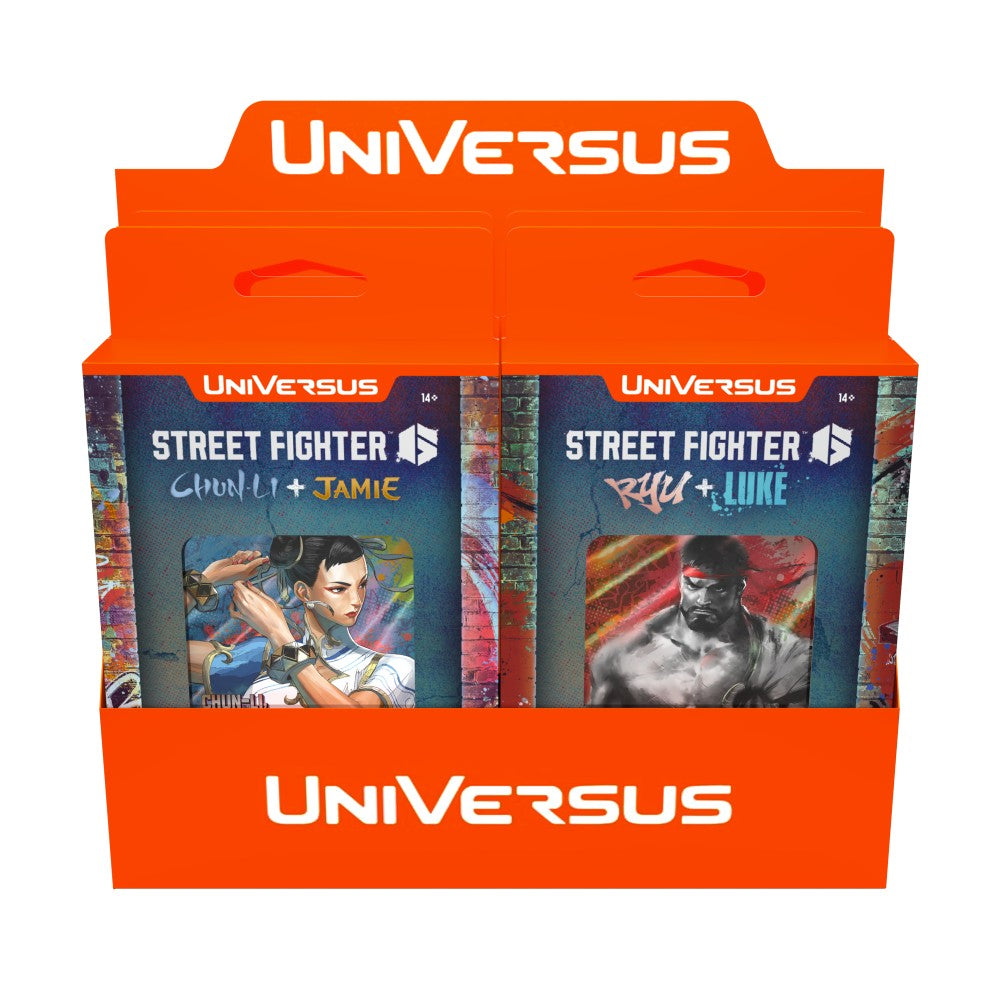 Universus TCG - Street Fighter 6 - Challenger Series 2 Display