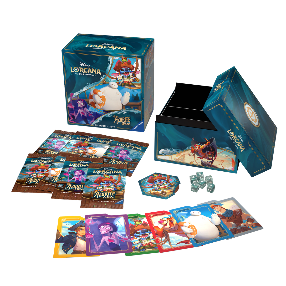 Disney Lorcana TCG: Azurite Seas Illumineer's Trove