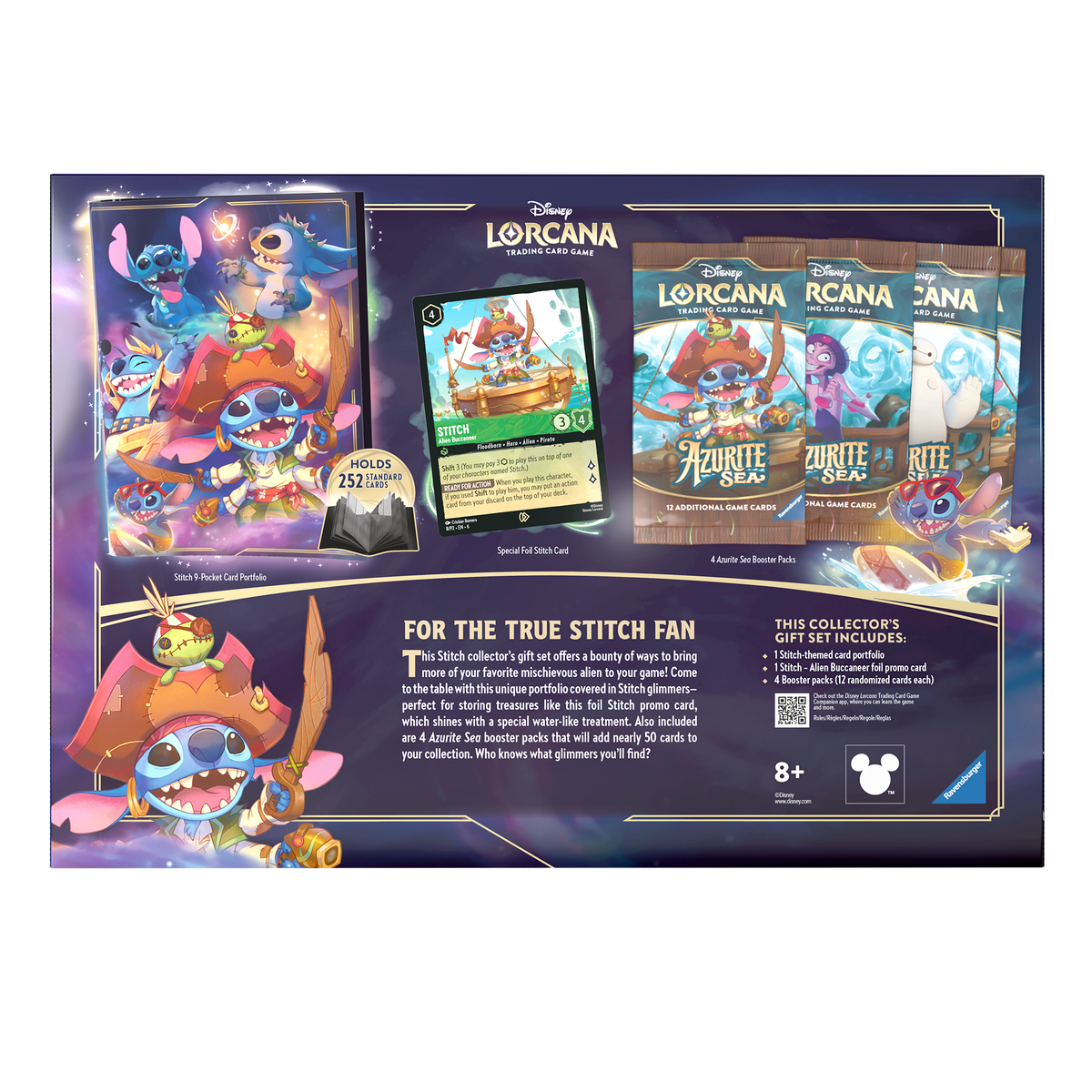 Disney Lorcana TCG: Azurite Sea Stitch Collector's Gift Set