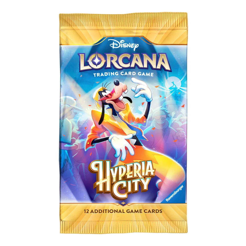 Disney Lorcana Hyperia City Booster Pack