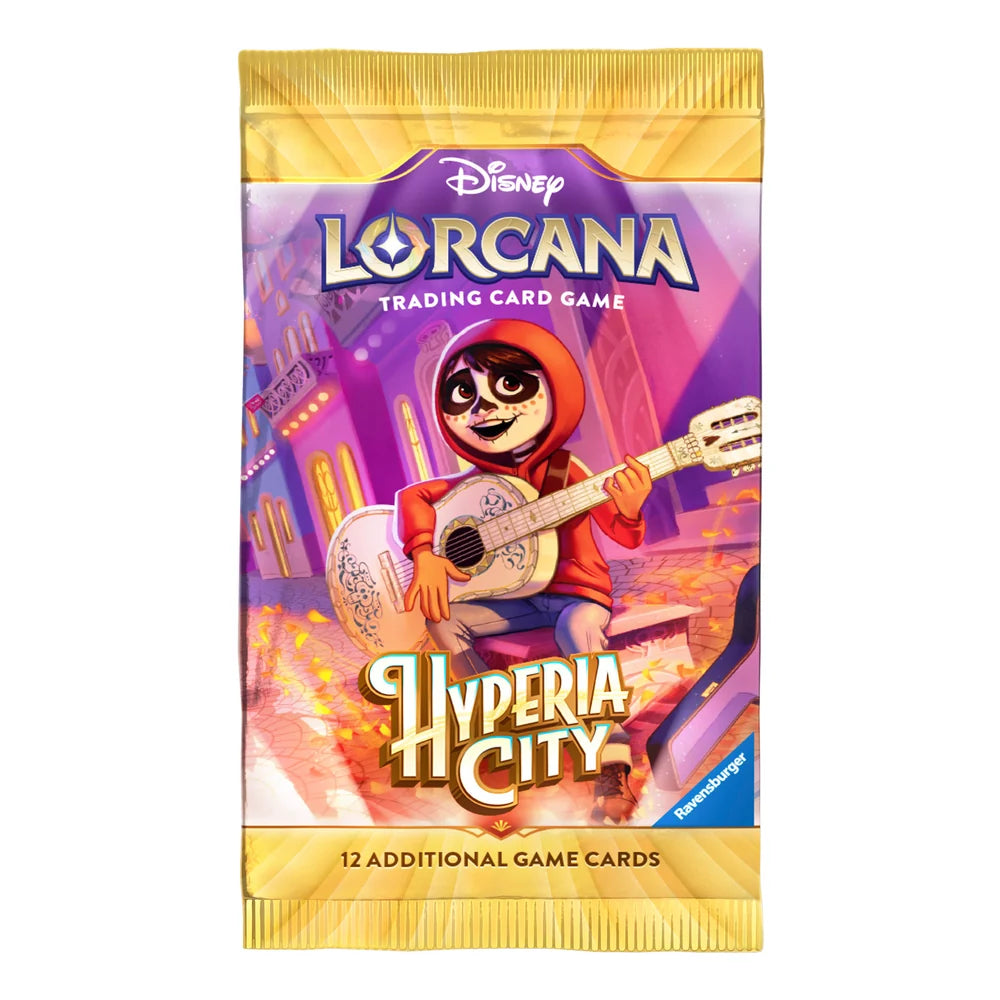 Disney Lorcana Hyperia City Booster Pack