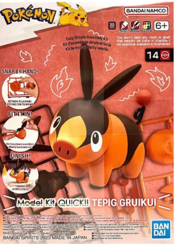 Tepig Model Kit
