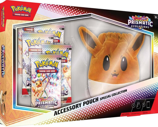 Pokemon TCG - Prismatic Evolutions Accessory Pouch Special Collection