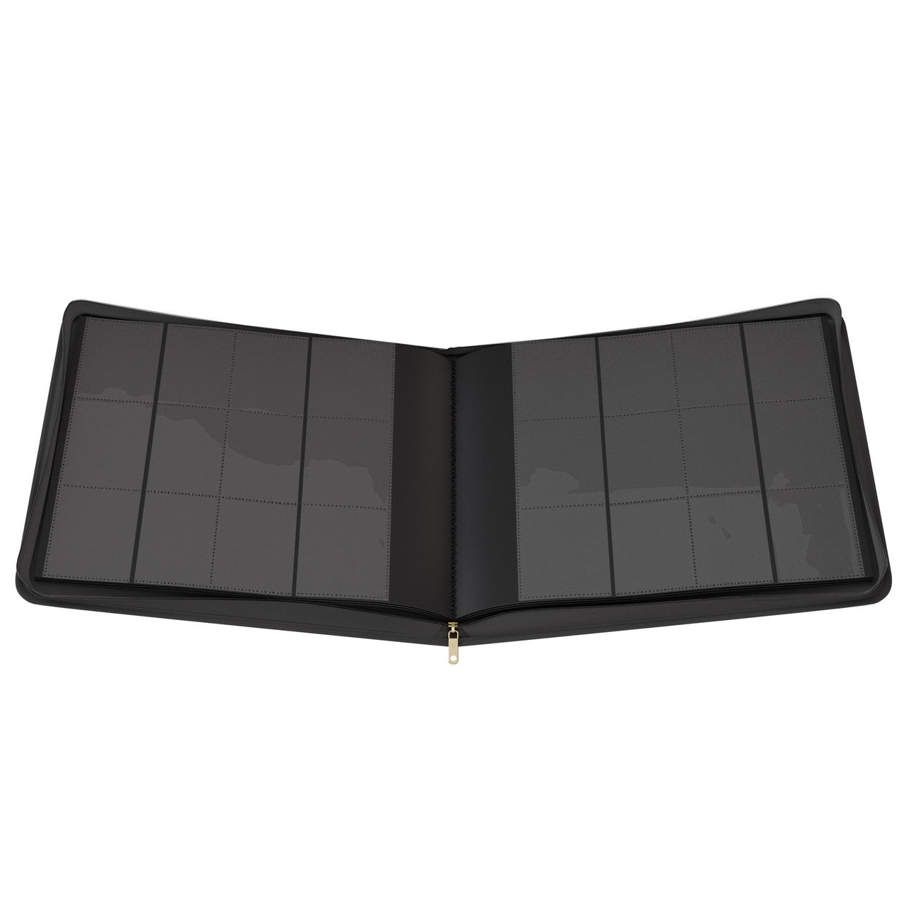 Palms Off Limited Ed. Mega Capacity 16 Pocket Binder – Black and Gold (1280 slot)