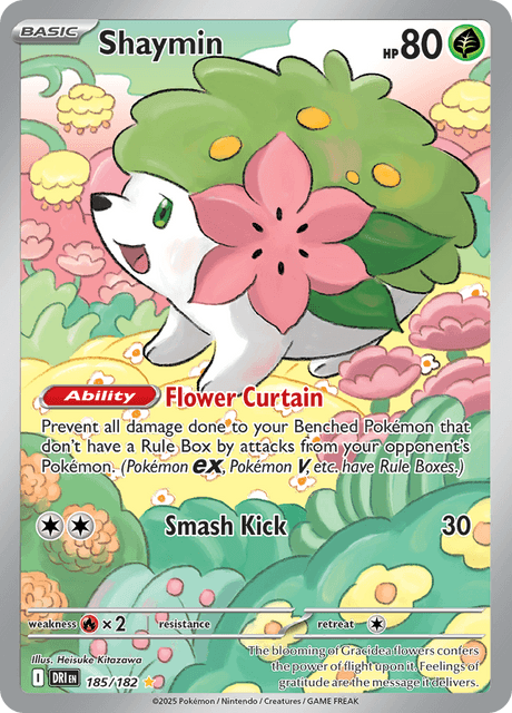 Shaymin - 185/182 SV10 Destined Rivals