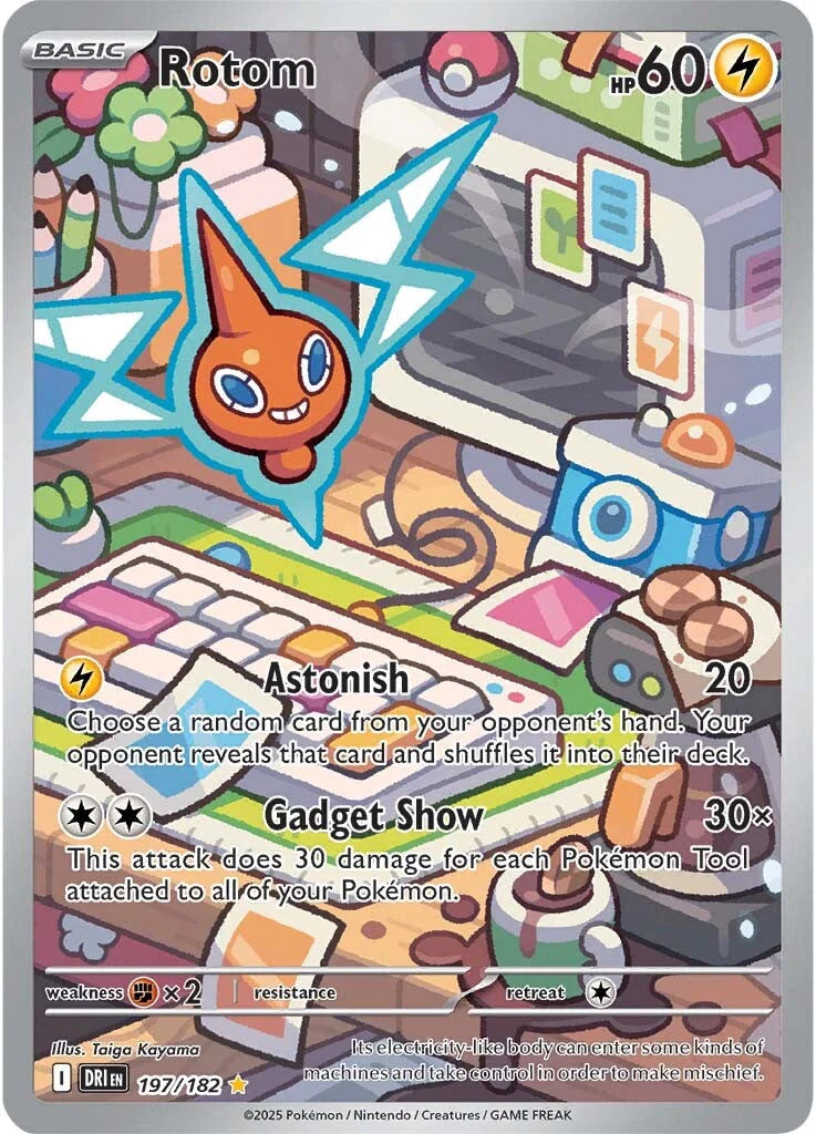 Rotom 197/182 Scarlet & Violet Destined Rivals