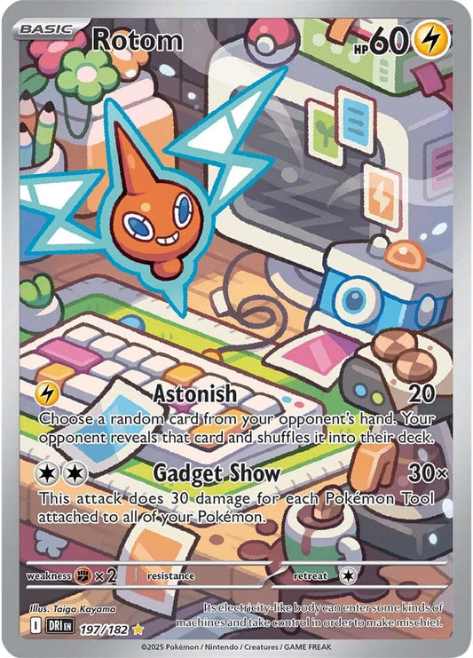 Rotom 197/182 Scarlet & Violet Destined Rivals