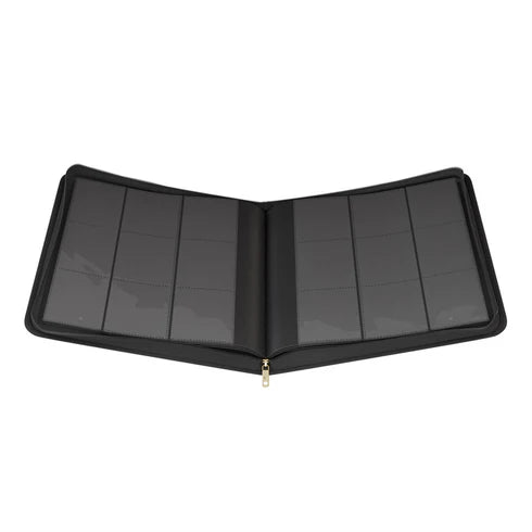 Palms Off Collector’s Series 9 Pocket Zip Binder - BLACK