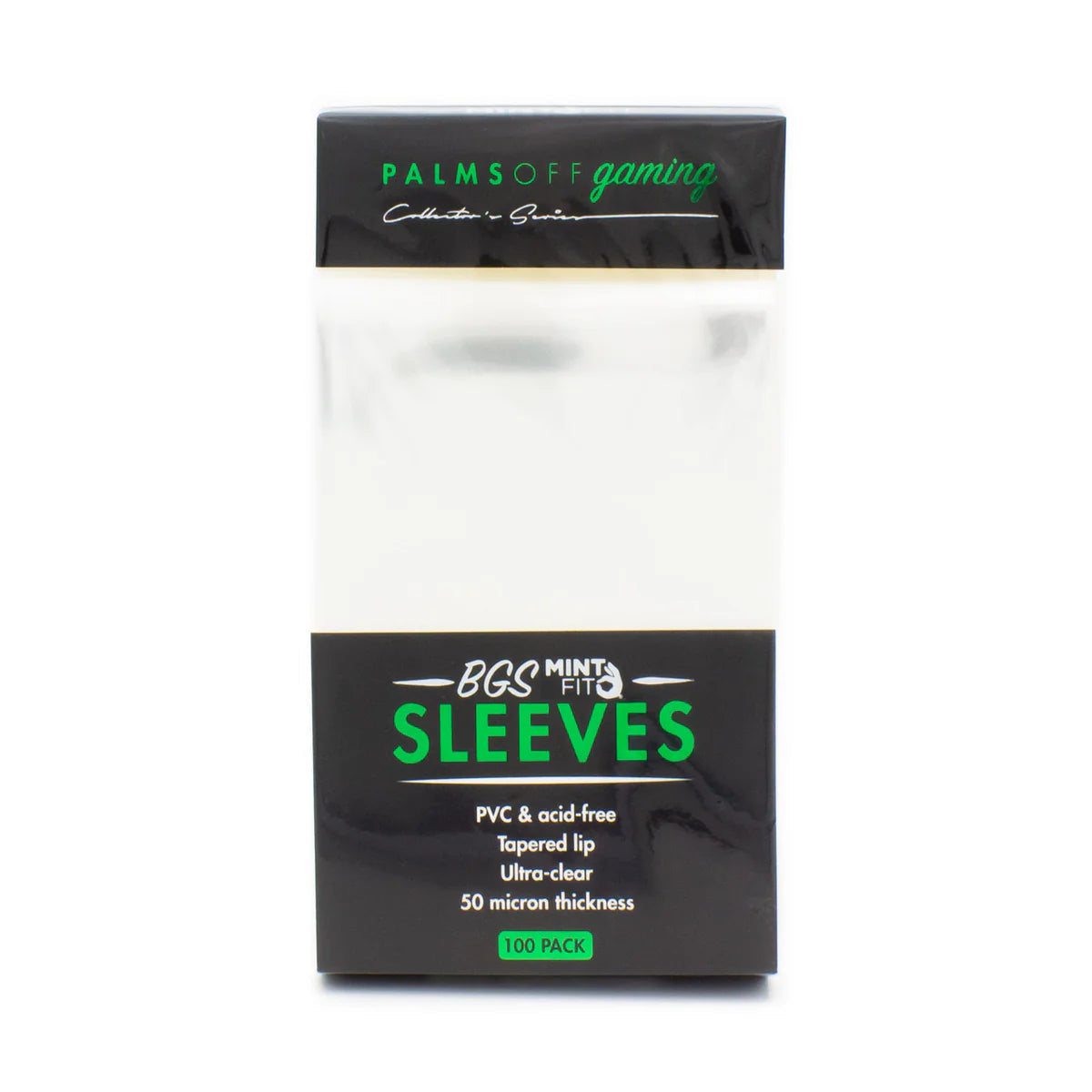 Palms Off BGS Graded Card Mint-Fit Sleeves – Regular – 100pc