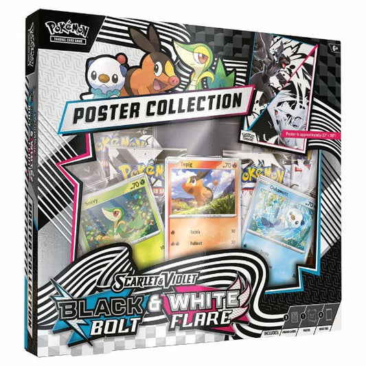 Pokemon TCG - Unova Black Bolt White Flare Poster Collection