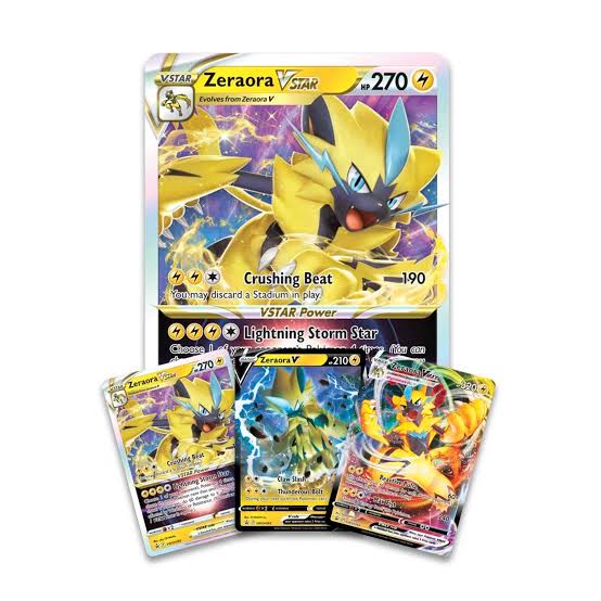 Pokemon TCG - Zeraora Vstar & Vmax Battle Box