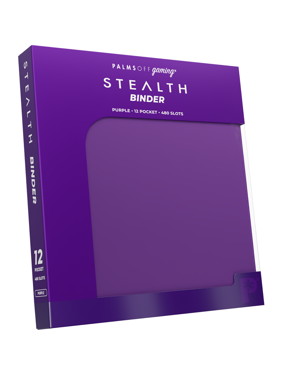 Palms Off STEALTH 12 Pocket Zip Binder – Purple