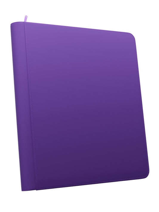 Palms Off STEALTH 12 Pocket Zip Binder – Purple