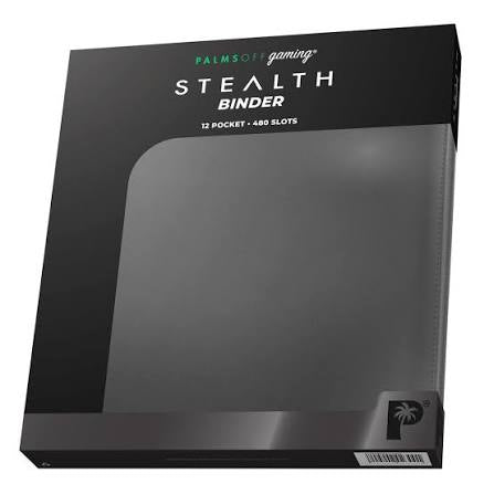 Palms Off STEALTH 12 Pocket Zip Binder – Black