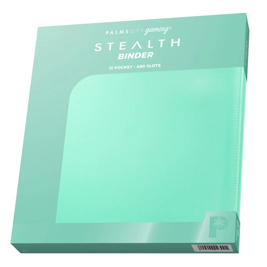 Palms Off STEALTH 12 Pocket Zip Binder – Turquiose