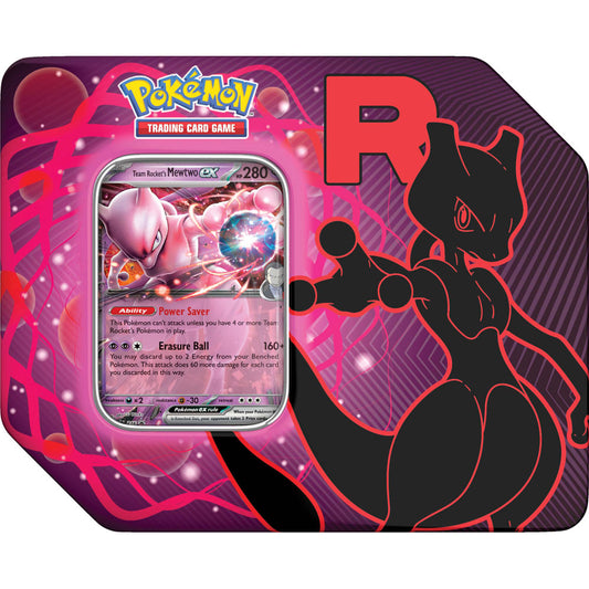 Pokemon TCG - Team Rocket Tin (Mewtwo)