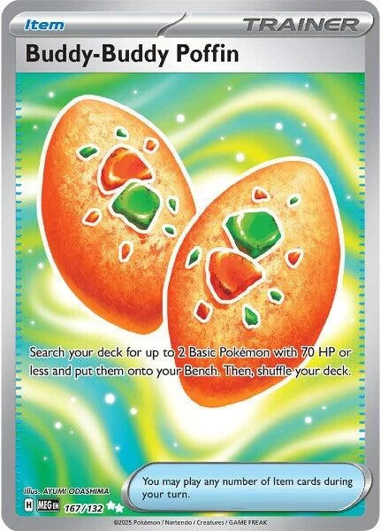 Buddy-Buddy Poffin - 167/132 Mega Evolution