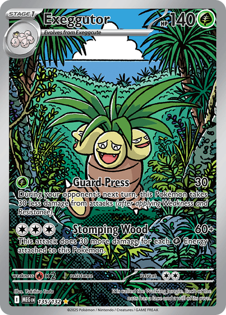 Exeggutor 135/132 Mega Evolution