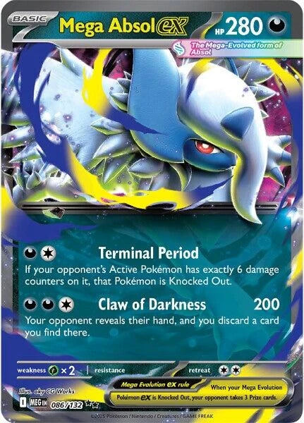 Mega Absol 086/132 Mega Evolution