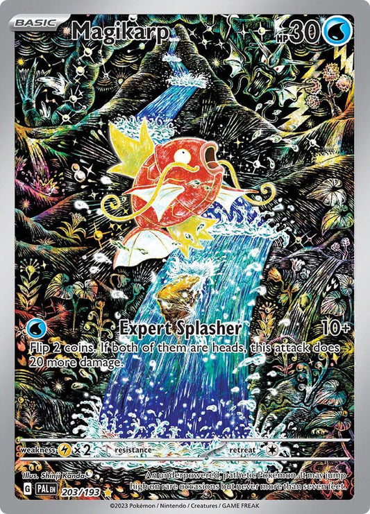 Magikarp 203/193 Special Illustration Rare - Paldea Evolved