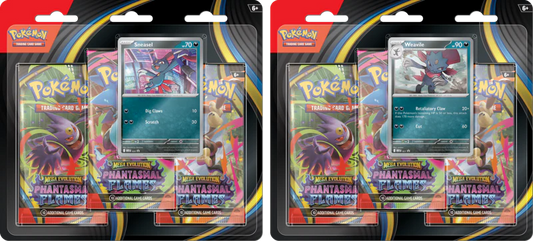 Pokemon TCG - Phantasmal Flames 3 Pack Blister