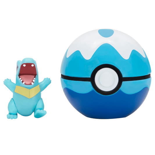 Pokemon Clip N Go Poké Ball Figure - Series 19 - TOTODILE