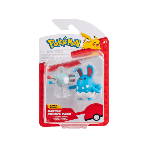 Pokemon Battle Figure Packs - Series 21 - MAGNEMITE + AZUMARILL