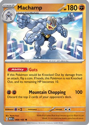 Machamp 068-165 Holo