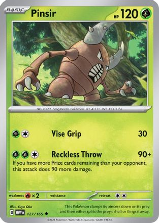 Pinsir 127-165