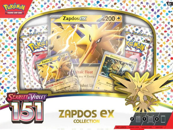 Pokemon TCG - Scarlet & Violet 151 - Zapdos ex Collection